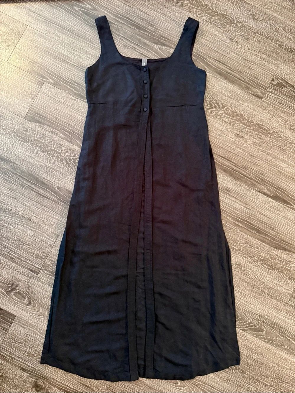 Anthropologie Flyaway Linen Tunic vest